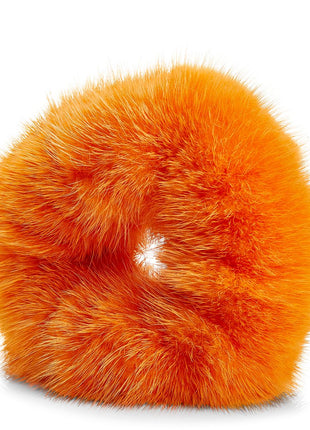 Mink hårbånd Orange