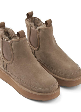 Plateau Boot Taupe