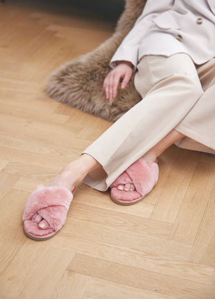 Slipper Cross Rosa